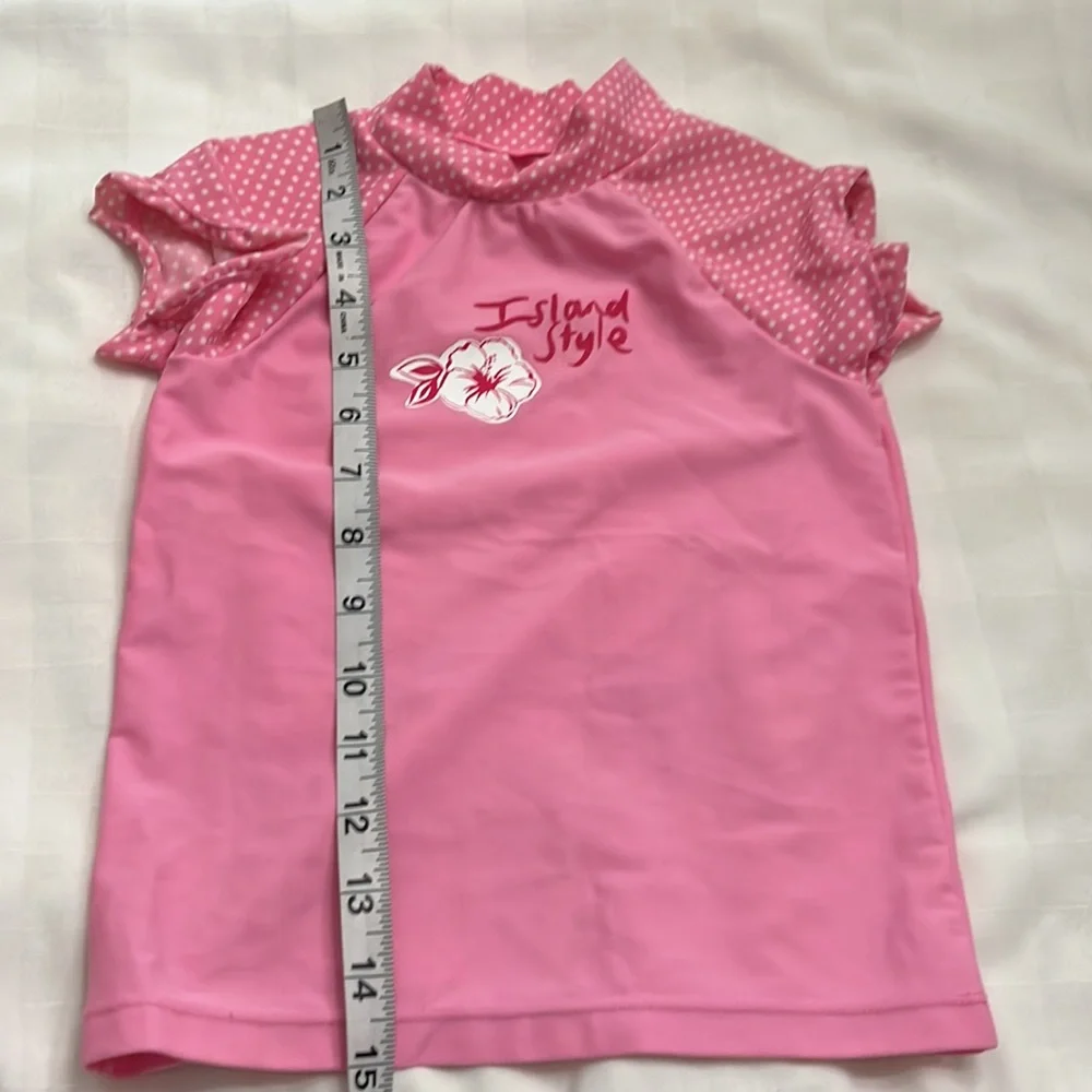 Circo pink with polkadots swim set